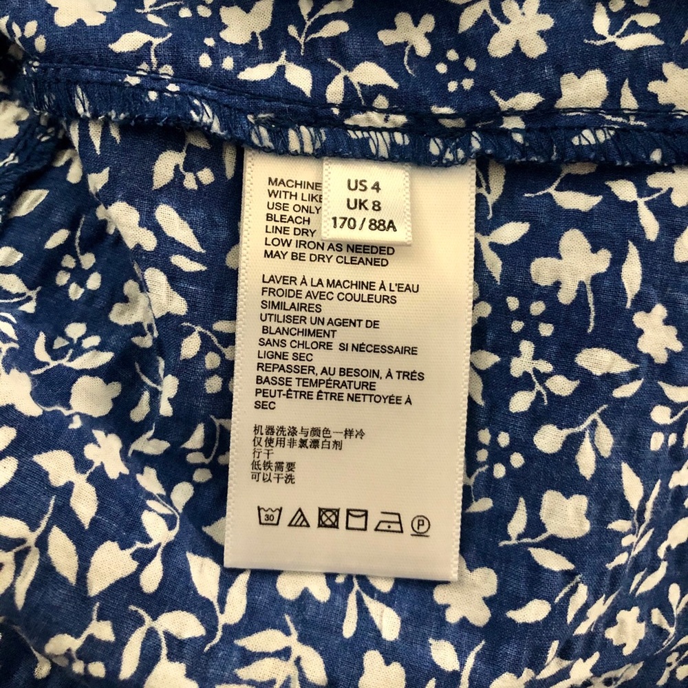 ANTHROPOLOGIE MAEVE Marta Puff-Sleeved Blouse - Picture 8 of 8